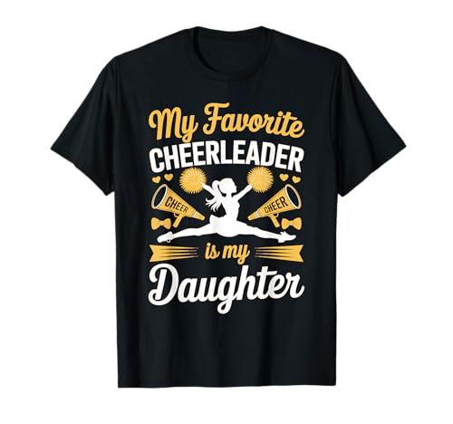 Prost Mama Papa Meine Lieblings-Cheerleaderin ist Meine Tochter T-Shirt Prost Mama Papa Meine Lieblings-Cheerleaderin ist Meine Tochter T-Shirt von Cheer Tees NYC