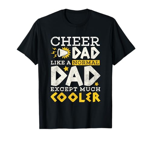 Cheer Dad Cheerleading Cheerleader Papa Vater Lustige Männer T-Shirt Cheer Dad Cheerleading Cheerleader Papa Vater Lustige Männer T-Shirt von CheerDad Cool Teez