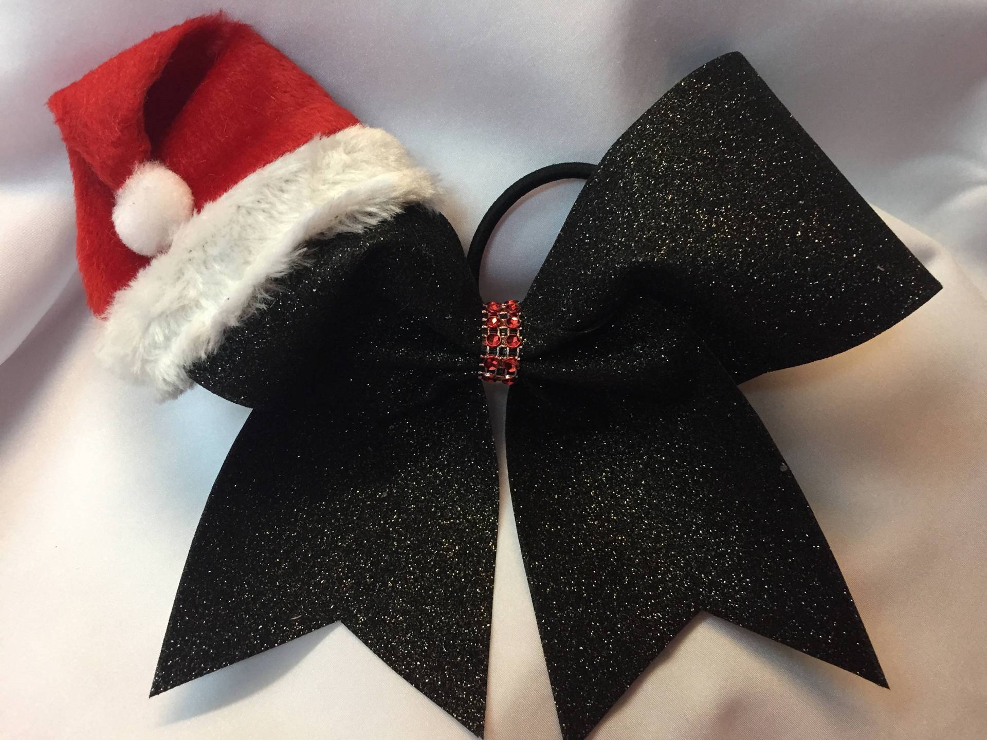 Urlaub Weihnachten Santa Custom Glitter Cheerschleife Bogen Urlaub Weihnachten Santa Custom Glitter Cheerschleife Bogen von CheerbowsbyBonnie