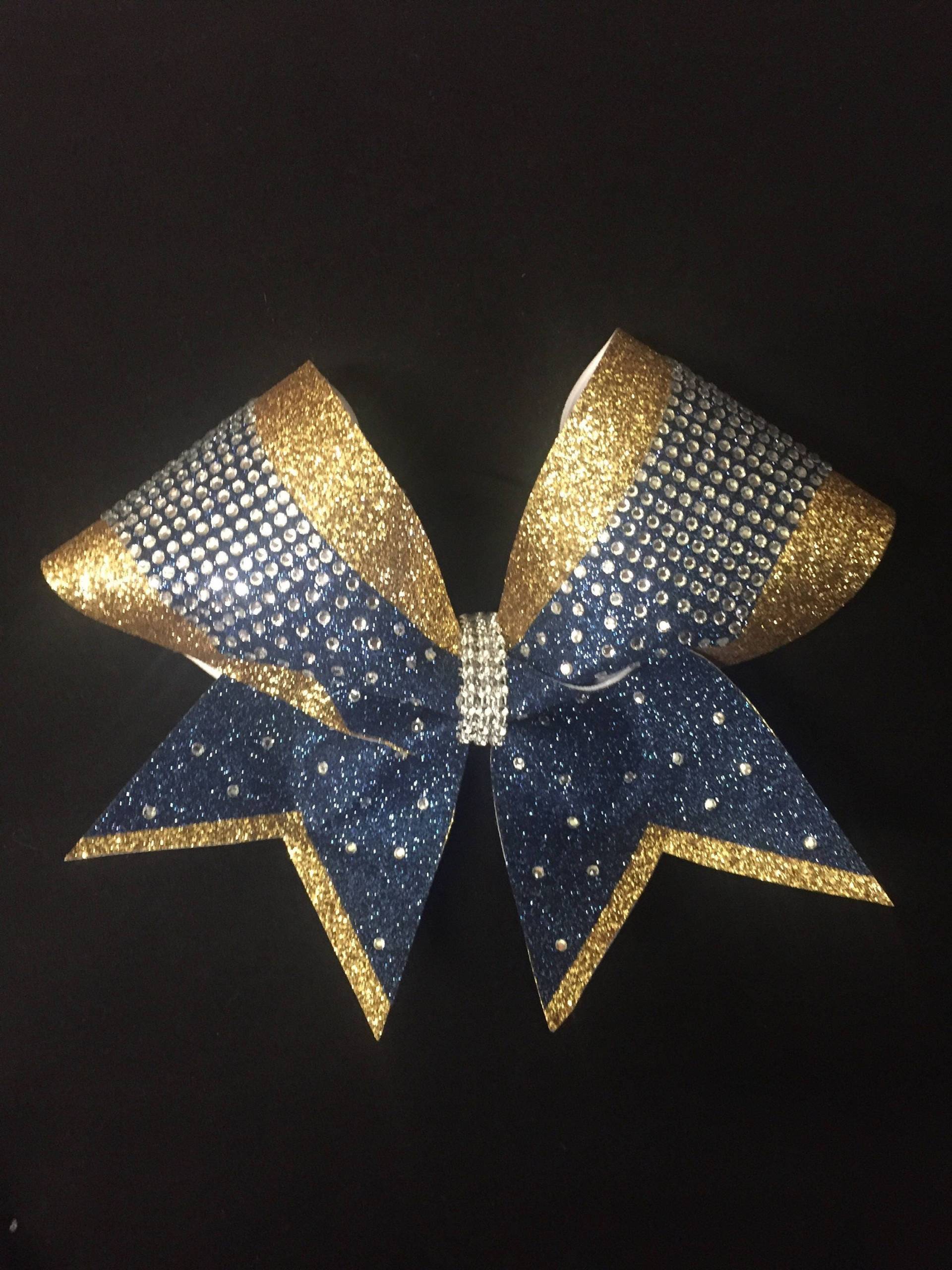 Texas Größe Strass Glitzer Schleife Texas Größe Strass Glitzer Schleife von Cheercuties