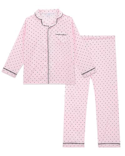 Cheerful Mario Satin Schlafanzug Mädchen Kinder Langarm Pyjama Set Dünnen Und Glatt wie Seide Punkt 140 Cheerful Mario Satin Schlafanzug Mädchen Kinder Langarm Pyjama Set Dünnen Und Glatt wie Seide Punkt 140 von Cheerful Mario