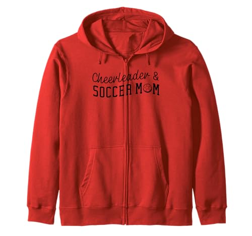 Cheerleader und Fußball Mama - Lustig Kapuzenjacke Cheerleader und Fußball Mama - Lustig Kapuzenjacke von Cheerleader And Soccer Mom