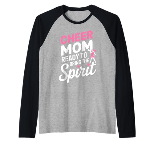 Cheer Mama Cheerleader Cheer Squad Cheerleading Raglan Cheer Mama Cheerleader Cheer Squad Cheerleading Raglan von Cheerleader Cheerleading Cheer Mom