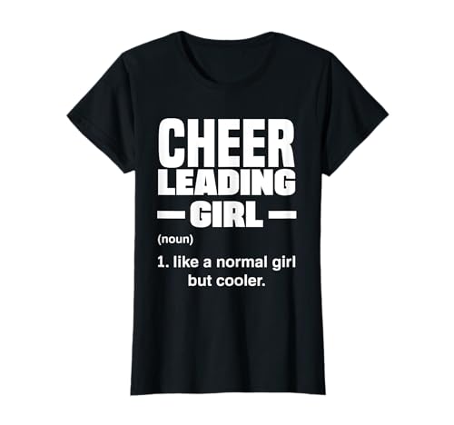 Cheerleading Mädchen Nomen Definition Cheerleader Cheerdance T-Shirt Cheerleading Mädchen Nomen Definition Cheerleader Cheerdance T-Shirt von Cheerleader Gift Idea Cheerleading Gymnast Sport