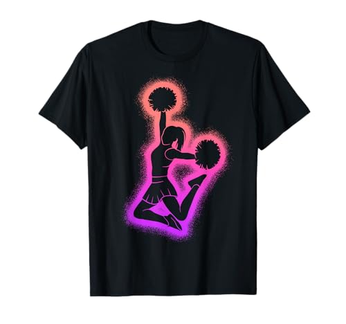 Cheerleading Kinder Damen Mädchen Cheerleader T-Shirt Cheerleading Kinder Damen Mädchen Cheerleader T-Shirt von Cheerleading Cheerleader Cheerleaderin Designs