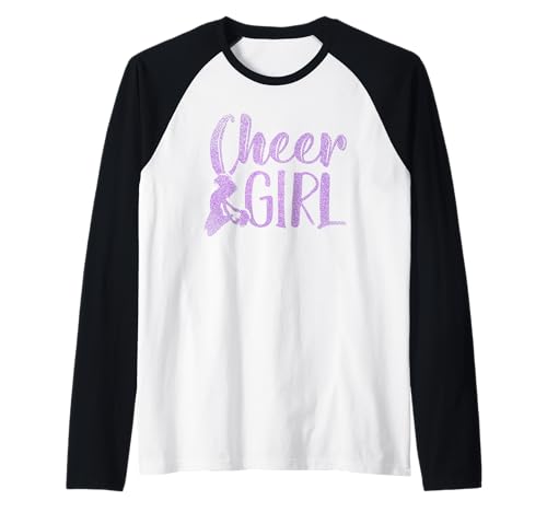 Cheerleading Cheer Team Cheering Frauen Mädchen Cheerleader Raglan von Cheerleading Cheerleader Gift Idea