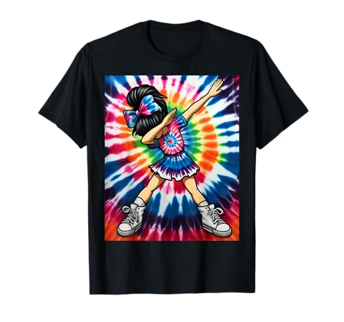 Tie Dye Cute Dabbing Cheerleader Dance Cheerleading Girls T-Shirt Tie Dye Cute Dabbing Cheerleader Dance Cheerleading Girls T-Shirt von Cheerleading Costume Outfit