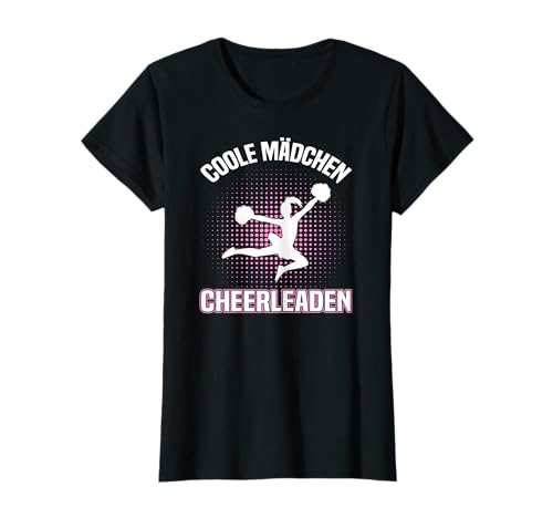 Cheerleading Cheerleader Damen Pompom Cheerleaden Mädchen T-Shirt von Cheerleading Geschenke, Frauen Cheerleading