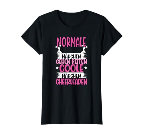 Cheerleading Cheerleader Damen Pompom Cheerleaden Mädchen T-Shirt von Cheerleading Geschenke, Frauen Cheerleading