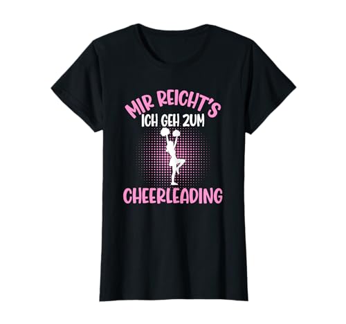 Cheerleading Cheerleader Damen Pompom Cheerleaden Mädchen T-Shirt von Cheerleading Geschenke, Frauen Cheerleading