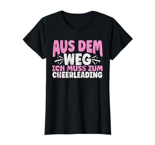 Cheerleading Cheerleader Damen Pompom Cheerleaden Mädchen T-Shirt von Cheerleading Geschenke, Frauen Cheerleading