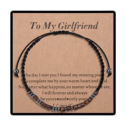 CheersLife Morsecode Armbänder für Frauen Mädchen Freundin Armbänder Geburtstag Weihnachten Valentinstag Geschenke für ihre Freundin Ich liebe dich Schmuck von CheersLife