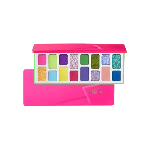 Cheeryep - 16-Color Natural Star Eye Shadow Palette - 13g - 04 Neon von Cheeryep