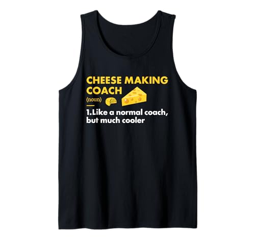 Cheesemaker Coach Definition Käseherstellung Tank Top Cheesemaker Coach Definition Käseherstellung Tank Top von Cheese Making Hobby Present Cheesemaker Apparel