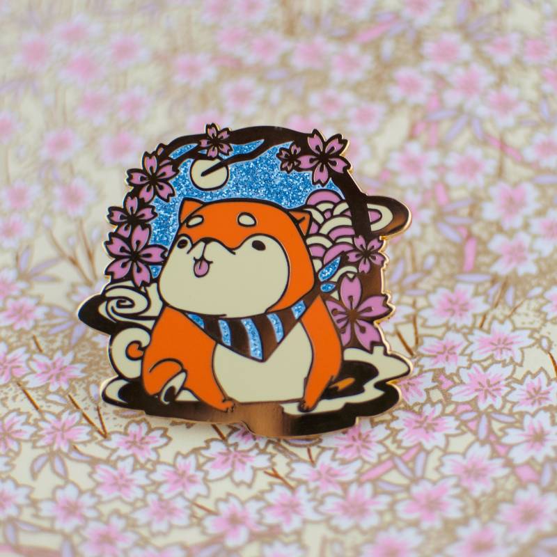 Shiba Inu | Hund Harte Emaille Pin Shiba Inu | Hund Harte Emaille Pin von CheeseToasted