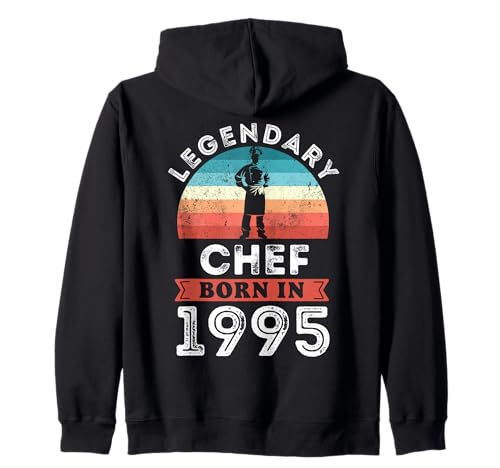 Legendary Chef Born in 1995, 30. Geburtstag Herren Kapuzenjacke Legendary Chef Born in 1995, 30. Geburtstag Herren Kapuzenjacke von Chef 1995 Legends Gifts for Mens 30th Bday