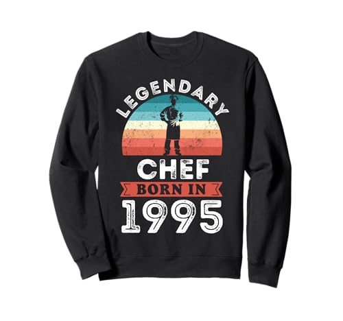 Legendary Chef Born in 1995, 30. Geburtstag Herren Sweatshirt Legendary Chef Born in 1995, 30. Geburtstag Herren Sweatshirt von Chef 1995 Legends Gifts for Mens 30th Bday