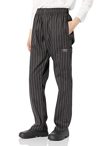 Chef Code Unisex-Erwachsene Cargo Chef Pant Kochhose, Chalkstripe Kohle, X-Groß Chef Code Unisex-Erwachsene Cargo Chef Pant Kochhose, Chalkstripe Kohle, X-Groß von Chef Code