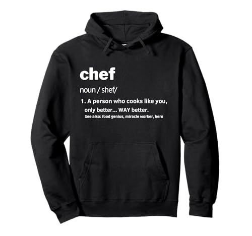 Chef Definition for Men Funny Cooking Apparel Definition Pullover Hoodie Chef Definition for Men Funny Cooking Apparel Definition Pullover Hoodie von Chef Tee for Men Funny Definition Design