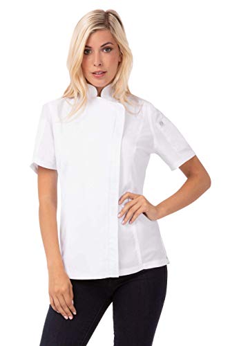 Chef Works Damen Springfield Chef Coat Kochjacke, Weiss/opulenter Garten, Medium von Chef Works