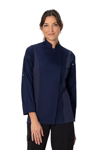 Chef Works Damen Hartford Kochmantel, Marineblau, Small von Chef Works