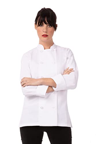 Chef Works Damen Le Mans Chef Coat Kochmantel, Weiss/opulenter Garten, Small von Chef Works