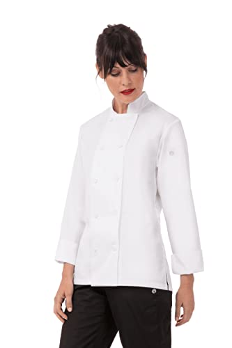 Chef Works Damen Sofia Kochmantel Kochjacke, Weiß, Groß von Chef Works