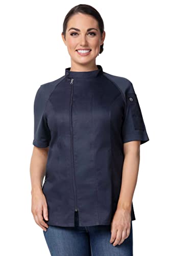 Chef Works Damen Varkala Chef Coat Kochmantel, GRAU, X-Large von Chef Works