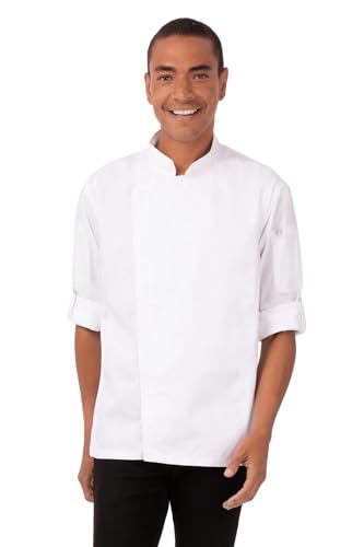 Chef Works Herren BCLZ008WHT3XL Kochjacke, weiß, XXX-Large von Chef Works