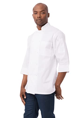 Chef Works Herren Jlclwhtm Kochjacke, Weiß, M EU von Chef Works