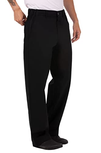 Chef Works Herren Professional Series Chef Pants Kochhose, schwarz, 3X-Groß Chef Works Herren Professional Series Chef Pants Kochhose, schwarz, 3X-Groß von Chef Works