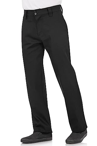 Chef Works Herren Essential Pro Chef Pants Kochhose, schwarz, 52 von Chef Works