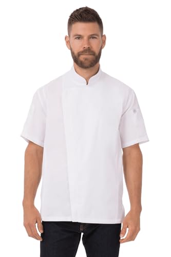 Chef Works Herren Springfield Kochmantel Kochjacke, weiß, XXXXL Chef Works Herren Springfield Kochmantel Kochjacke, weiß, XXXXL von Chef Works