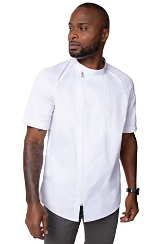 Chef Works Herren Varkala Chef Coat Kochmantel, Weiss/opulenter Garten, X-Large von Chef Works