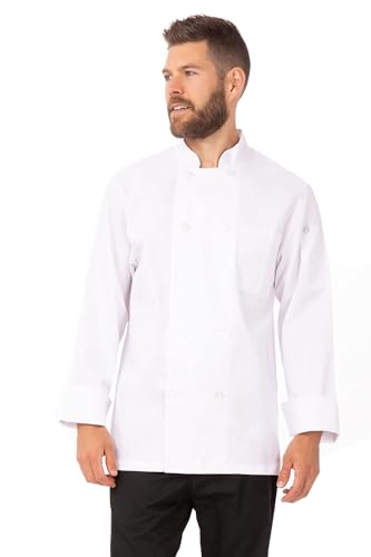 Chef Works Herren WCCWWHTXL Kochjacke, Weiß, X-Large von Chef Works
