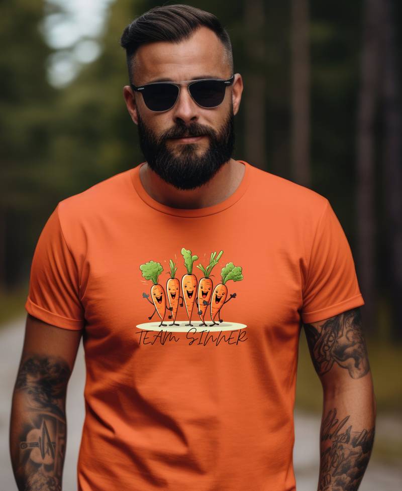 T-Shirt Unisex | "Team Sinner" von stfnsVibes