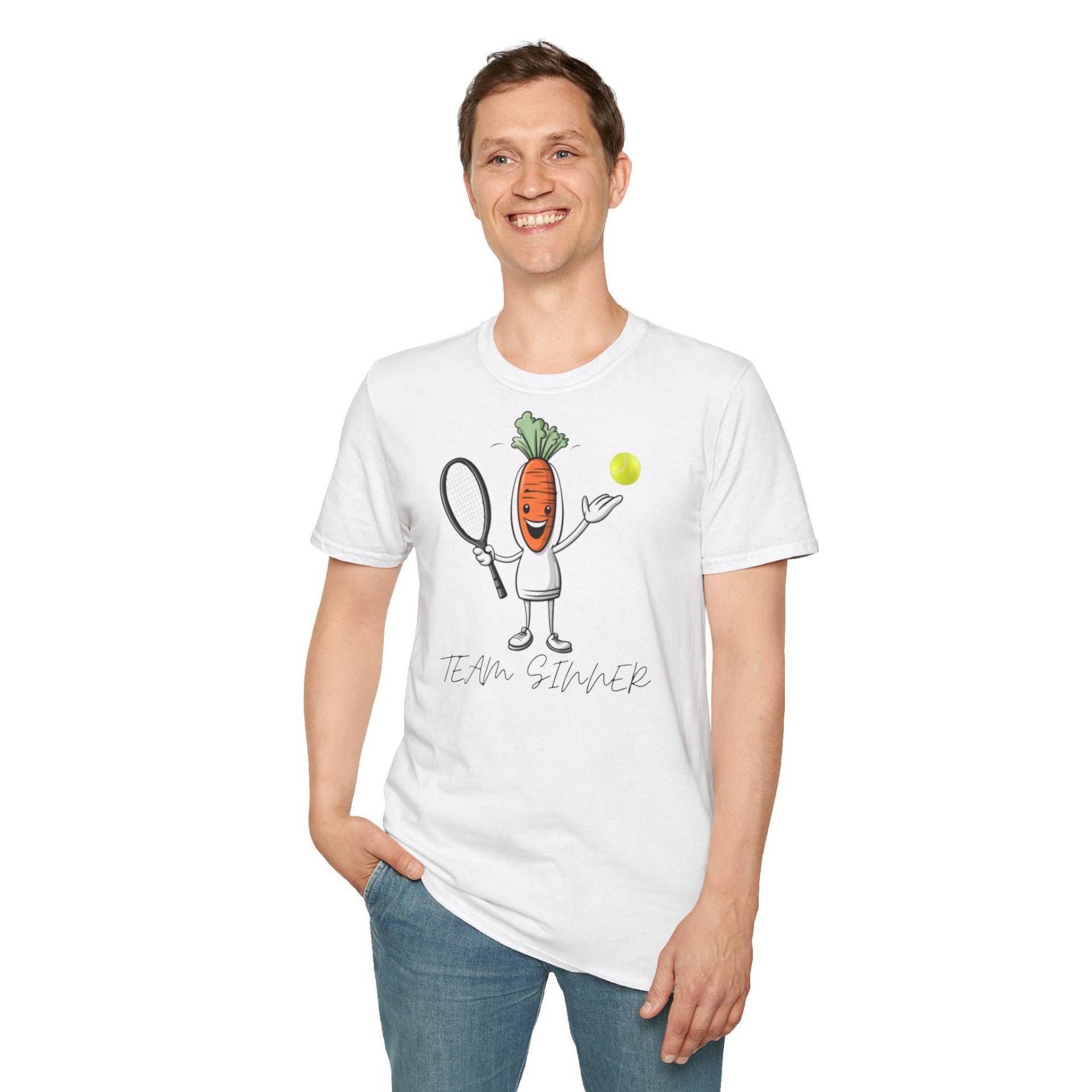 T-Shirt Unisex | Tennis Played Carrot von stfnsVibes