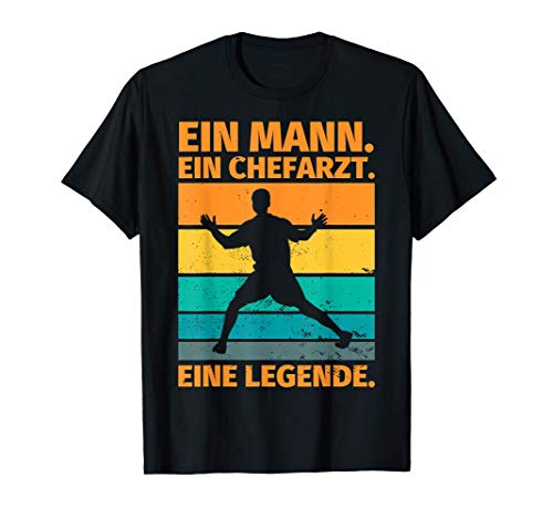 Herren Chefarzt Geschenk lustiger Spruch - Ein Chefarzt. Ein Mann. T-Shirt Herren Chefarzt Geschenk lustiger Spruch - Ein Chefarzt. Ein Mann. T-Shirt von Chefarzt Geschenke witzig