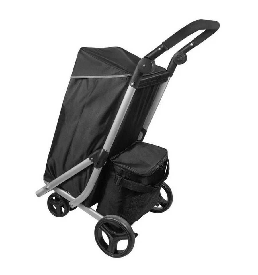 Cheffinger Einkaufstrolley 48L Einkaufswagen+12L Kühltasche Einkauf Trolley Aluminium Stabil Groß Cheffinger Einkaufstrolley 48L Einkaufswagen+12L Kühltasche Einkauf Trolley Aluminium Stabil Groß von Cheffinger