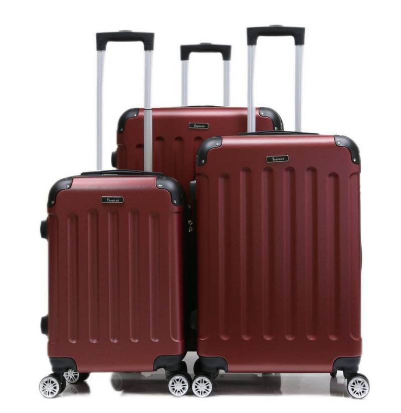 Cheffinger Kofferset Reisekoffer Koffer 3 tlg Hartschale Trolley Set Kofferset Handgepäck, (3 tlg) von Cheffinger