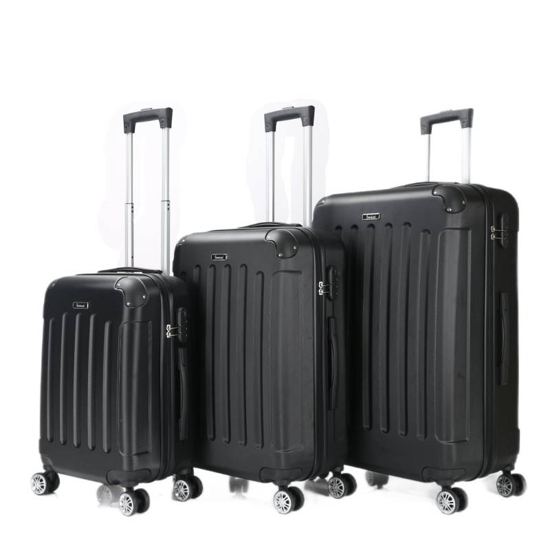 Cheffinger Kofferset Reisekoffer Koffer 3 tlg Hartschale Trolley Set Kofferset Handgepäck, (3 tlg) von Cheffinger