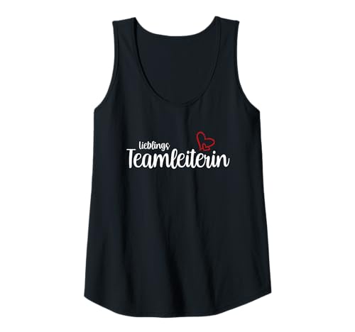 Damen Lieblingsteamleiterin Chefin Mit Herz Abschied Teamleiterin Tank Top Damen Lieblingsteamleiterin Chefin Mit Herz Abschied Teamleiterin Tank Top von Chefin Mit Herz & Teamleiterin Geschenk