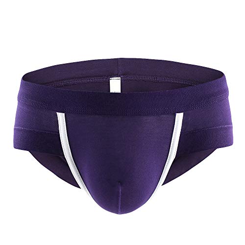 Chejarity Dessous Straps Strümpfe Herren kurze Cotton Boxer Briefs Softe Unterwäsche Bulge Pouch Unterhose Halsband Damen Schwarz Sexy von Chejarity