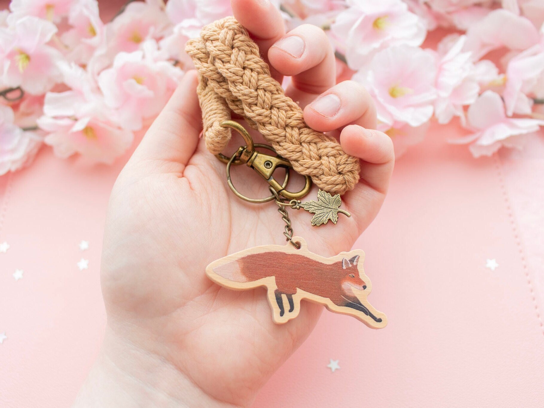 Fox Key Chain | Cozy Birthday Gifts Gift Bag Charm Forest Whimsical Autumn Fox Key Chain | Cozy Birthday Gifts Gift Bag Charm Forest Whimsical Autumn von ChellyJellyArt