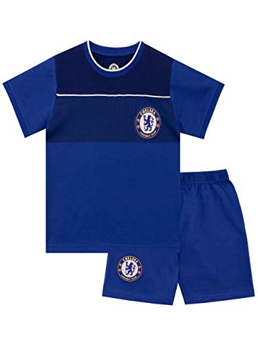 Chelsea FC Jungen Schlafanzug Blau 140 von Chelsea FC