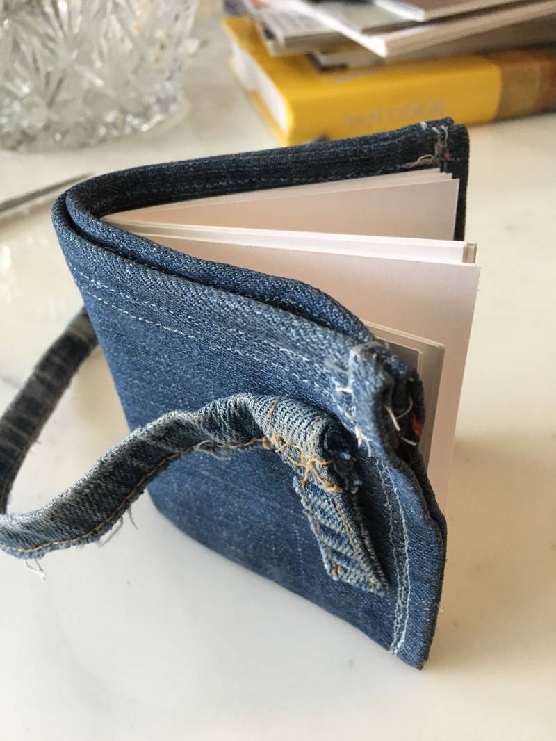 Denim Brieftasche Journal von ChelseaSellsShells