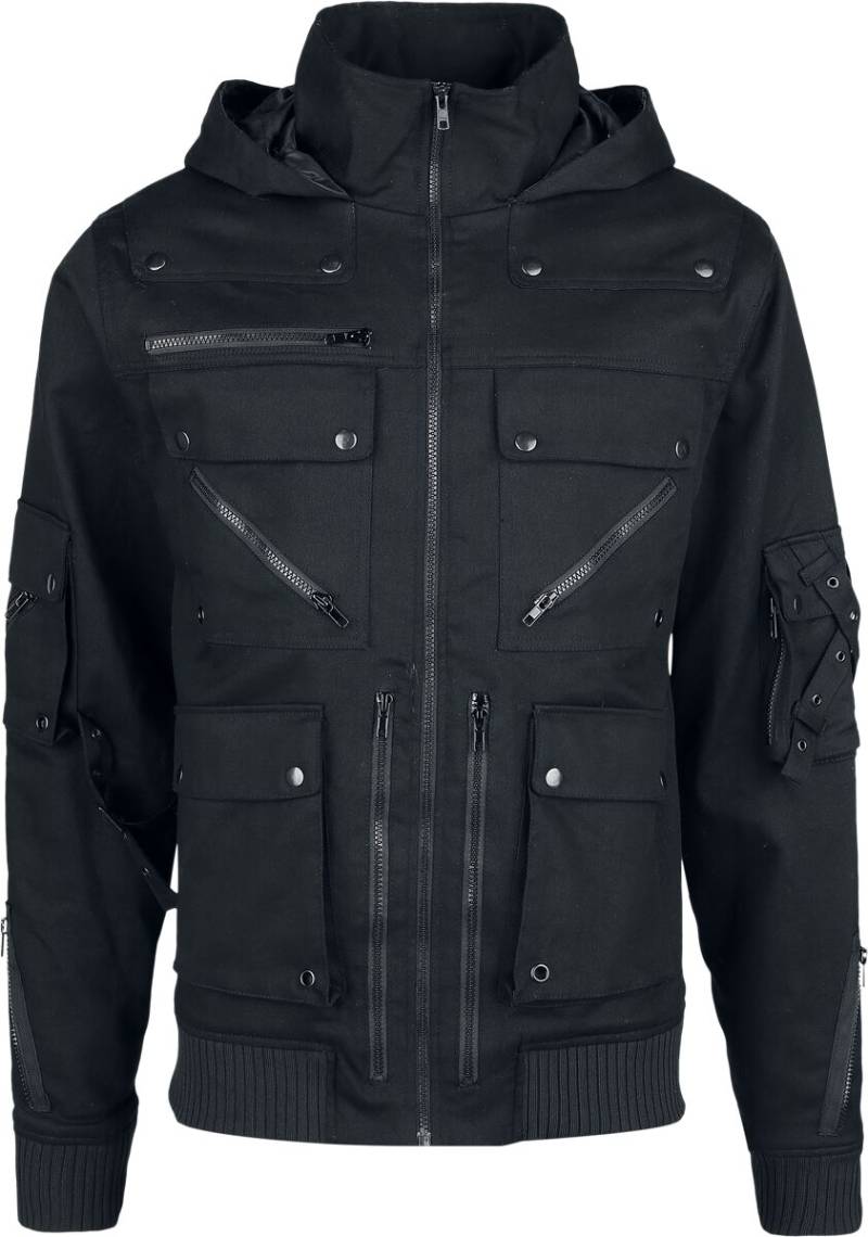 Chemical Black Corbin Jacket Mens Black Übergangsjacke schwarz in S von Chemical Black
