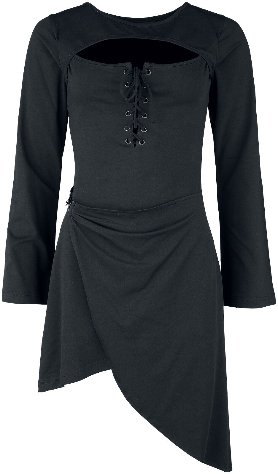 Chemical Black - Gothic Langarmshirt - Endora Top - XS bis 3XL - für Damen - Größe XL - schwarz von Chemical Black