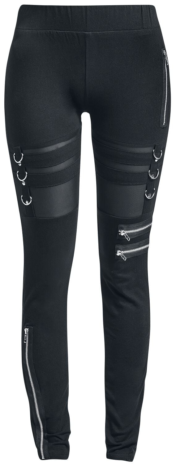 Chemical Black Inka Leggings Leggings schwarz in M von Chemical Black
