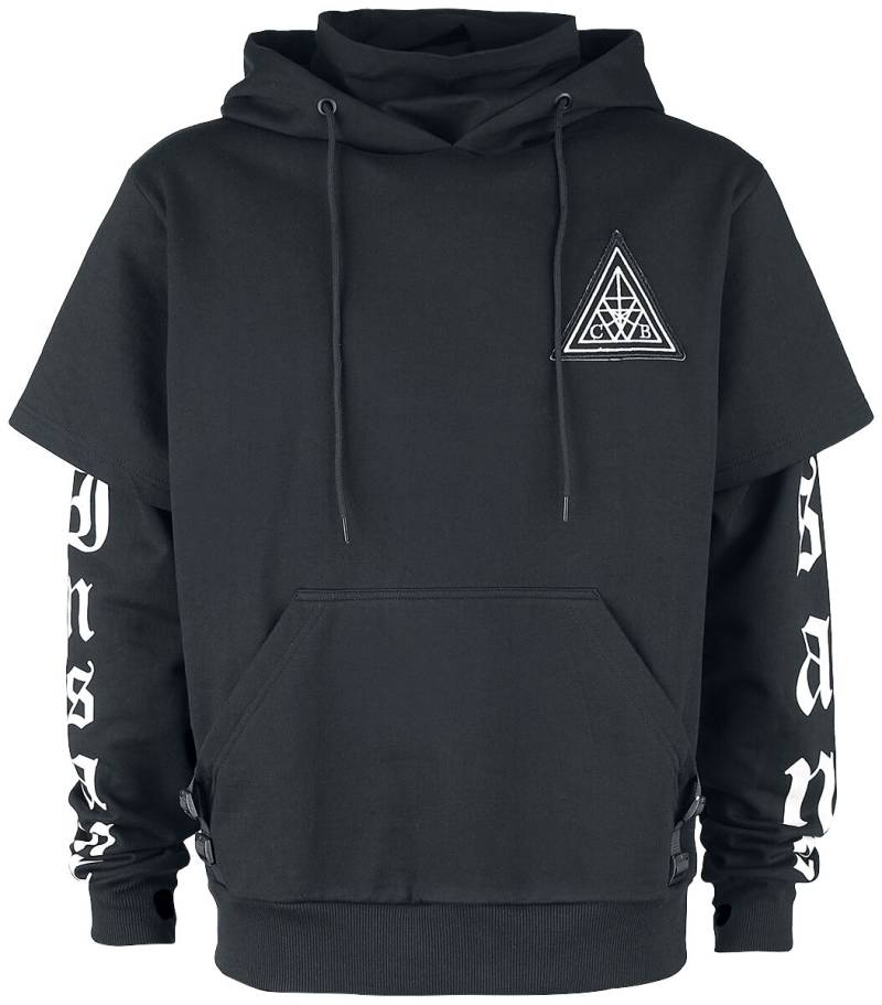 Chemical Black Insane Hood Kapuzenpullover schwarz in L von Chemical Black